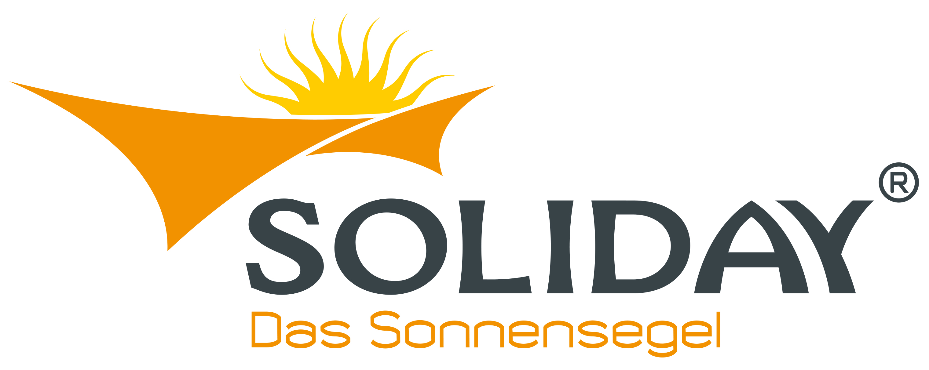 Das Logo von Soliday Sonnensegel